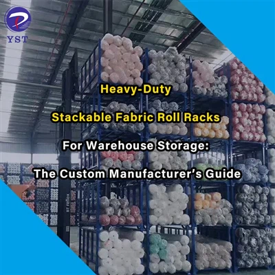 Важкі-складні рулонні стелажі з тканини для складського зберігання: Посібник ...